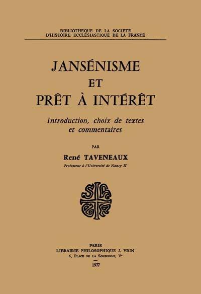 Jansénisme et prêt à intérêt