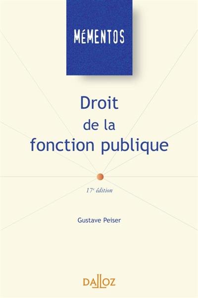 Droit de la fonction publique