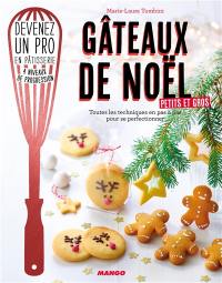 Gâteaux de Noël, petits et gros : toutes les techniques en pas à pas pour se perfectionner