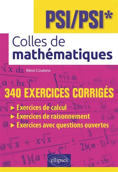 Colles de mathématiques : PSI-PSI*