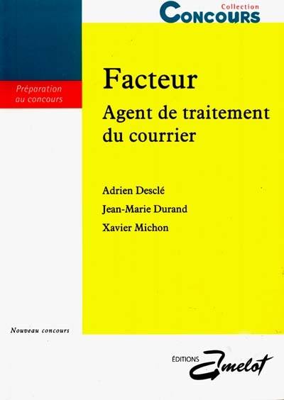 Facteur, agent de traitement du courrier : préparation au concours