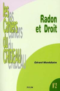 Radon et droit