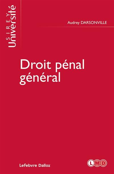 Droit pénal général