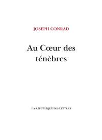 Au coeur des ténèbres