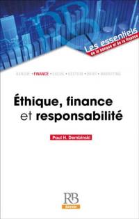 Ethique, finance et responsabilité