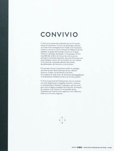 Convivio : a constructed world