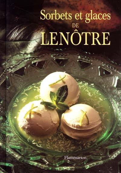 Sorbets et glaces de Lenôtre