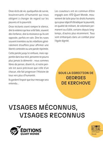 Visages méconnus, visages reconnus