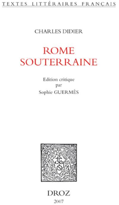 Rome souterraine