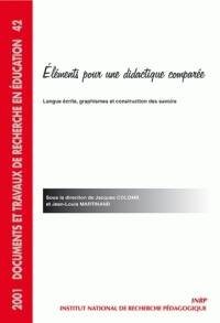 Éléments pour une didactique comparée : langue écrite, graphismes et construction des savoirs