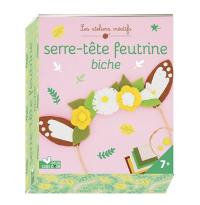 Serre-tête feutrine biche