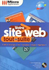 Votre site Web tout de suite