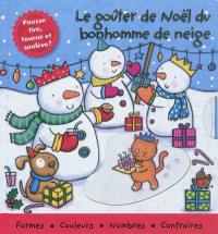 Le goûter de Noël du bonhomme de neige