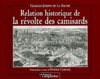 Relation historique de la révolte des camisards