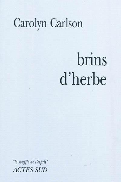 Brins d'herbe