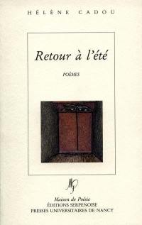 Retour de l'été : poèmes