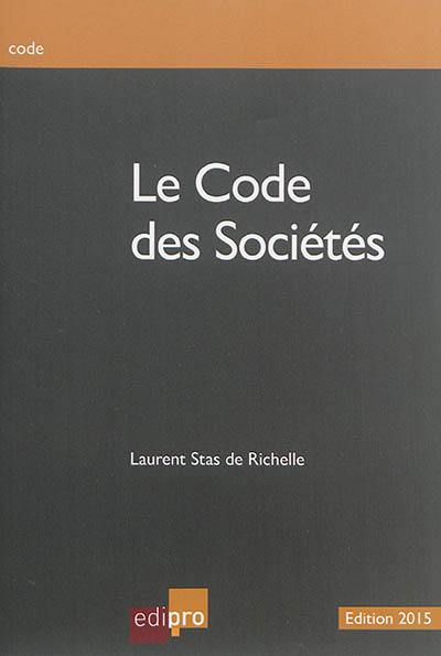 Le code des sociétés