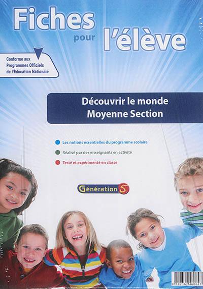 Evolu fiches. Découvrir le monde en moyenne section