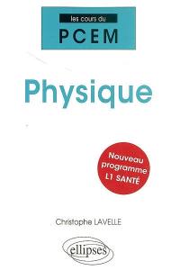 Physique : nouveau programme L1 santé