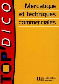 Mercatique et techniques commerciales