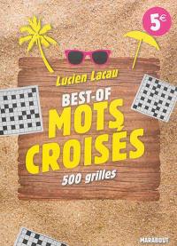 Best-of mots croisés : 500 grilles de mots croisés