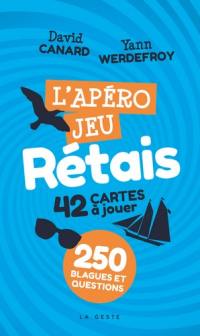 L'apéro jeu rétais : 42 cartes à jouer : 250 blagues et questions