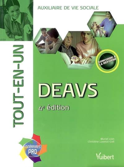 DEAVS, auxiliaire de vie sociale : tout-en-un