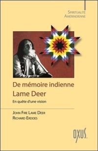 De mémoire indienne : en quête d'une vision