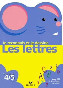 Je reconnais et je dessine les lettres, moyenne section, 4-5 ans