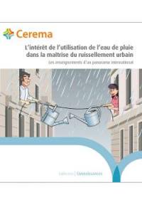 L'intérêt de l'utilisation de l'eau de pluie dans la maîtrise du ruissellement urbain : les enseignements d'un panorama international