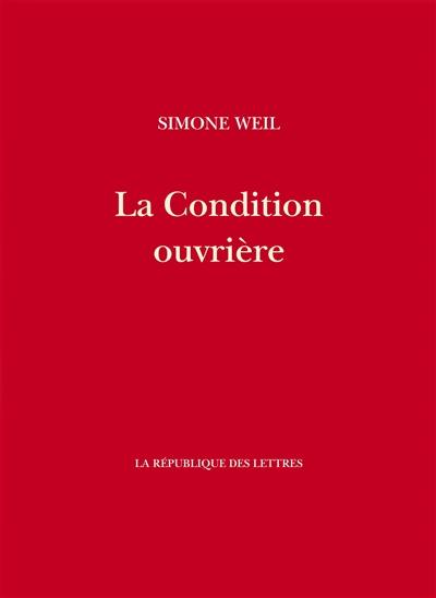 La condition ouvrière