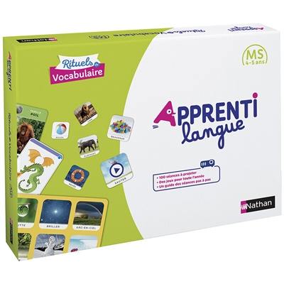 Apprentilangue, MS 4-5 ans : rituels de vocabulaire