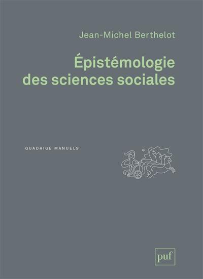 Epistémologie des sciences sociales