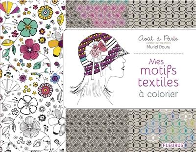 Mes motifs textiles à colorier