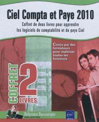 Ciel compta et Paye 2010 : coffret de deux livres pour apprendre les logiciels de comptabilité et de paye Ciel