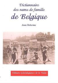 Dictionnaire des noms de famille de Belgique