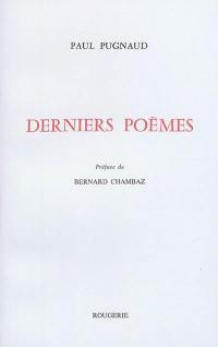 Derniers poèmes