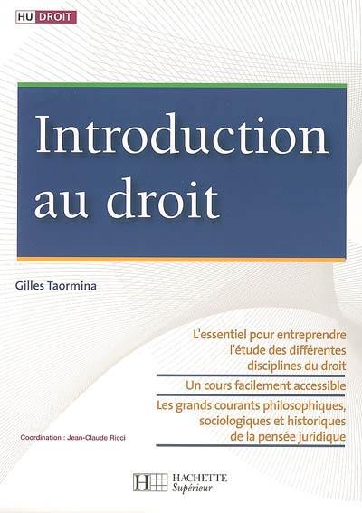 Introduction au droit