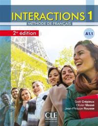 Interactions 1, A1.1 : méthode de français