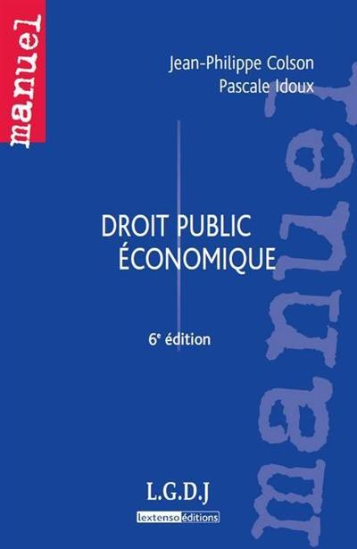 Droit public économique