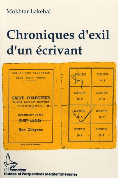 Chroniques d'exil d'un écrivant