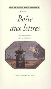 Boîte aux lettres