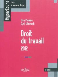 Droit du travail 2012