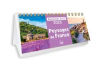 Paysages de France 2025 : semainier 3 en 1