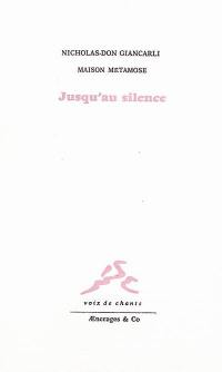 Jusqu'au silence