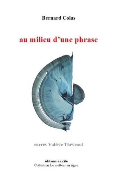 Au milieu d'une phrase