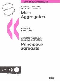 Comptes nationaux des pays de l'OCDE. Vol. 1. Main agregates : 1993-2004. Principaux agrégats : 1993-2004. National accounts of OECD countries. Vol. 1. Main agregates : 1993-2004. Principaux agrégats : 1993-2004