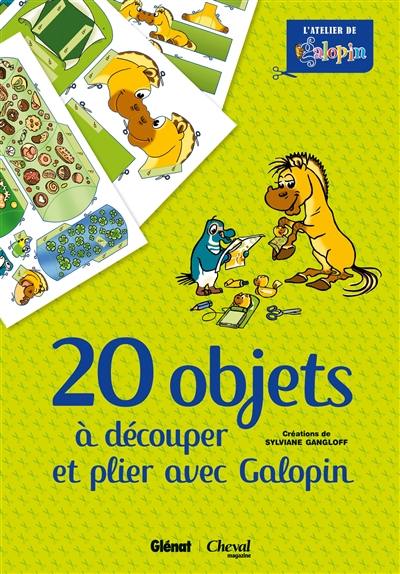 20 objets à découper et plier avec Galopin