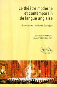 Le théâtre moderne et contemporain de langue anglaise : panorama et méthode d'analyse