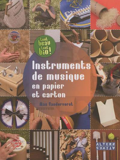 Instruments de musique en papier et carton